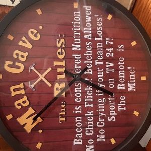 6pc Man Cave Wall Decor